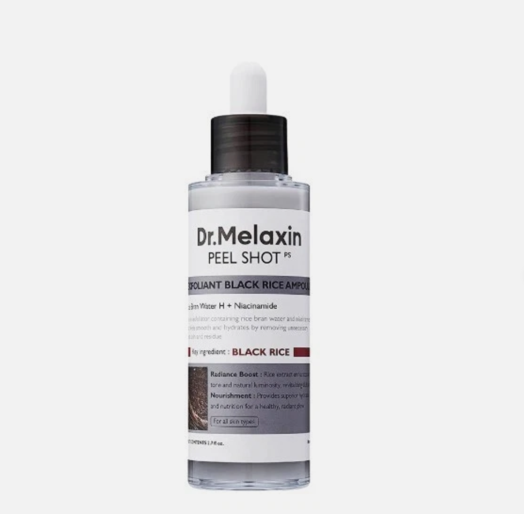 Dr.Melaxin Peel Shot Glow Rice Ampoule Duo 80mL *2EA Korean skincare
