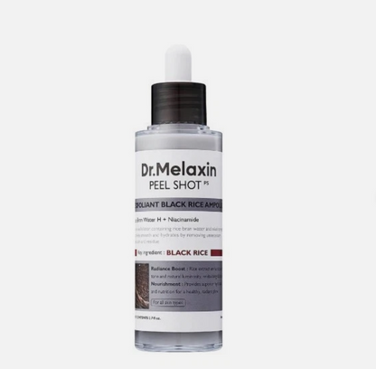 Dr.Melaxin Peel Shot Glow Rice Ampoule Duo 80mL *2EA Korean skincare